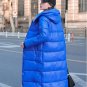 Rsslyn Royal Blue Parka Extra Long Coat Female Winter Outwear Winter Jacket for Women  LMF24-427