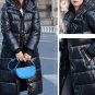 Rsslyn Royal Blue Parka Extra Long Coat Female Winter Outwear Winter Jacket for Women  LMF24-427