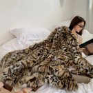 Long Leopard Overcoats for Women Ideal Christmas Gift Beautiful Leopard Winter Jacket LMF24-429