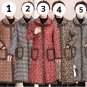 Rsslyn Plaid Coats for Women Black Overcoats Quilted Jackets Cotton Stitching LMF24-434 Plus Sizes