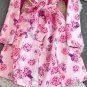 Rsslyn Luxury Trench Coats for Women Medium Pink Trenchcoats Size XL Pink Overcoats LMF24-437