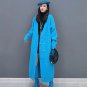 Fashion Fuchsia Cardigan Solid Color Windbreaker Versatile Cardigan LMF24-439 Hotpink Trenchcoats