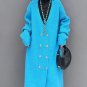Fashion Fuchsia Cardigan Solid Color Windbreaker Versatile Cardigan LMF24-439 Hotpink Trenchcoats
