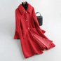 Rsslyn Wool Yellow Jacket for Women Soft and Warm Winter Jackets Soft Yellow Overcoats LMF24-442
