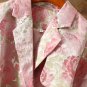 Rsslyn Luxury Trench Coat Spring Jacket for Women Pink Trenchcoat Floral Jacquard LMF24-444 Jackets