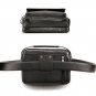 Rsslyn Male Clutch Bags Small Black Leather Bags Crossbody Bags for Boys LMF24-446 Birthday Gift