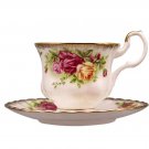 Wedding Gifts Tableware Items 220ML English Bone China Valentine Day Gift LMF24-447 Red Teacups