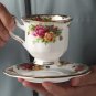 Wedding Gifts Tableware Items 220ML English Bone China Valentine Day Gift LMF24-447 Red Teacups