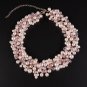 Rsslyn Jewelry Set Bridal Choker & Earrings Elegant Jewelries Pearl Choker LMF24-459 Silver Necklace