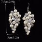 Rsslyn Jewelry Set Bridal Choker & Earrings Elegant Jewelries Pearl Choker LMF24-459 Silver Necklace