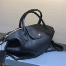 Rsslyn New Fashion Black Handbags Black Leather Bags for Women Real Leather Totes LMF24-461 Bags