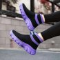Pink Boots Elastic Boots Comfortable Slip On Lightweight Sneakers Fashion Pink Skechers LMF24-473
