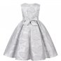 Rsslyn Silver Dress for Tween Girls Dress Formal Dresses Silver Dress for 9-10 Years Old LMF24-471