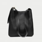 Rsslyn Luxury Leather Bags for Women Luxury Birthday Gift Black Shoulder Bags LMF24-477 Solid
