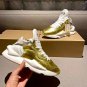 Size 10 Golden Shoes Silver Sneakers Silver Sports Shoes for Boys Flat Zapatillas Hombre LMF24-481