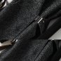 Rsslyn Black Vest for Women Sleeveless Black Overcoats Wool Thanksgiving Vest LMF24-482 Long Vests
