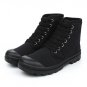 Rsslyn Hi-Top Boots for Men Unisex Size 8 Shoes Navy Blue Shoes LMF24-484 Canvas Casual Boots