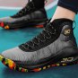 Rsslyn Luxury Men's New Breathable Thick Sole Durable Sports Shoes Boys White Shoes LMF24-487