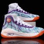 High-Quality Black Shoes Professional Men Basketball Shoes Non-slip LMF24-488 Size 11 Boys Sneakers