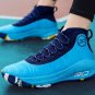 Rsslyn High Quality Basketball Shoes Men Sneakers Boys Tennis Shoes LMF24-489 Winner Blue Shoes