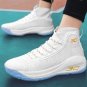 Rsslyn High Quality Basketball Shoes Men Sneakers Boys Tennis Shoes LMF24-489 Winner Blue Shoes