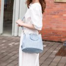 Rsslyn Fashion Bags for Women Trendy Small Purse 3 Compartments Denim LMF24-492 Adjustable Bags