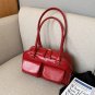 Rsslyn Underarm Bags Small Purses Fashion Trend Tote Bags for Women LMF24-493 Flap Pocket White Bags