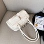 Rsslyn Underarm Bags Small Purses Fashion Trend Tote Bags for Women LMF24-493 Flap Pocket White Bags