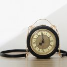 Rsslyn Fashion Trend Black Shoulder Bags Women with London Tower Clocks LMF24-511 Black Purse