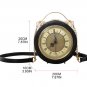 Rsslyn Fashion Trend Black Shoulder Bags Women with London Tower Clocks LMF24-511 Black Purse
