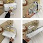 Rsslyn Golden Shoulder Bags Golden Leopard Handle Luxury Bags LMF24-514 Golden Clutch Bags