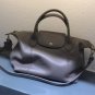 Rsslyn Luxury Designer Simple Soft Real Leather Bags for Women LMF24-520 Gray Bags Gray Totes