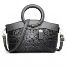 Rsslyn Gray Handbags for Women Gray Leather Totes Fashion Gray Purses LMF24-525 Designer Bags