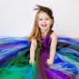 Rsslyn Fashion Peacock Tutu Dress with Free Peacock Headband Girls Costumes Kids Birthday Theme