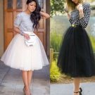 Rsslyn Free Shipping Black Tutu Skirt Black Skirts for Women and Teens Costume Outfit