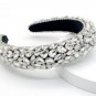 Rsslyn Silver Tiara Diamond Headbands for Women Full Crystal Luxurious Wedding Headpiece