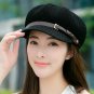 Rsslyn Hat for Summer Thin Newsboy Cap Adjustable Hat Knitted Beret Mesh Breathable Beach Straw Hat