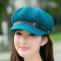 Rsslyn Hat for Summer Thin Newsboy Cap Adjustable Hat Knitted Beret Mesh Breathable Beach Straw Hat