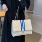 Rsslyn White Shoulder Bags for Women Fashion Bags Fashion Trend Designer PU Leather Handbags