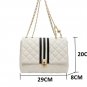 Rsslyn White Shoulder Bags for Women Fashion Bags Fashion Trend Designer PU Leather Handbags