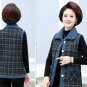 Rsslyn Vest for Women Thick Plaid Coat Short Women's Warm Sleeveless Jacket Women's Blue Vests