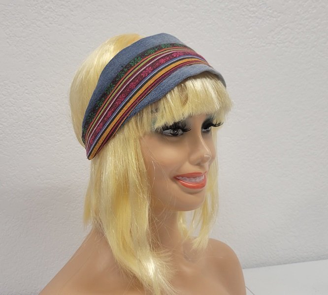 Denim Headband Handmade by Me Craftmaking