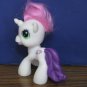 My Little Pony G3.5 McDonalds Sweetie Belle Happy Meal Toy with Chopped Mane - 2009