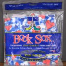 Book Sox Hearts Pattern Stretchable Fabric Book Cover Standard Size - Booksox