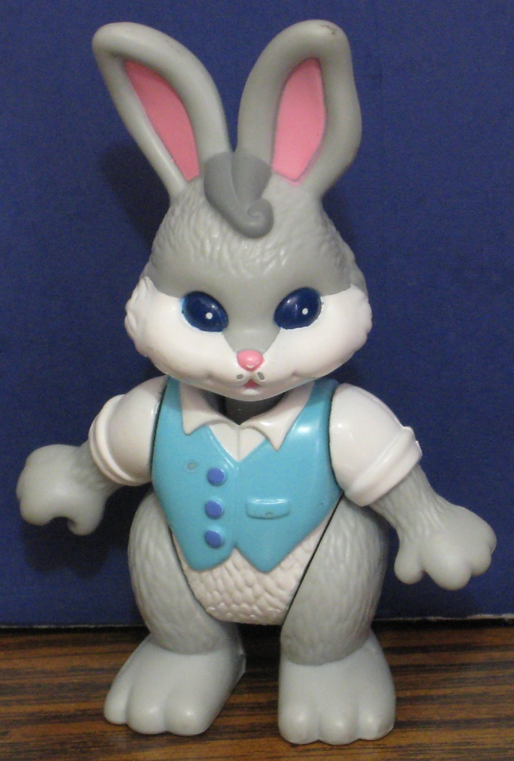 Fisher Price Hideaway Hollow Rabbit Articulated Figure - Boy - 1996 Vintage