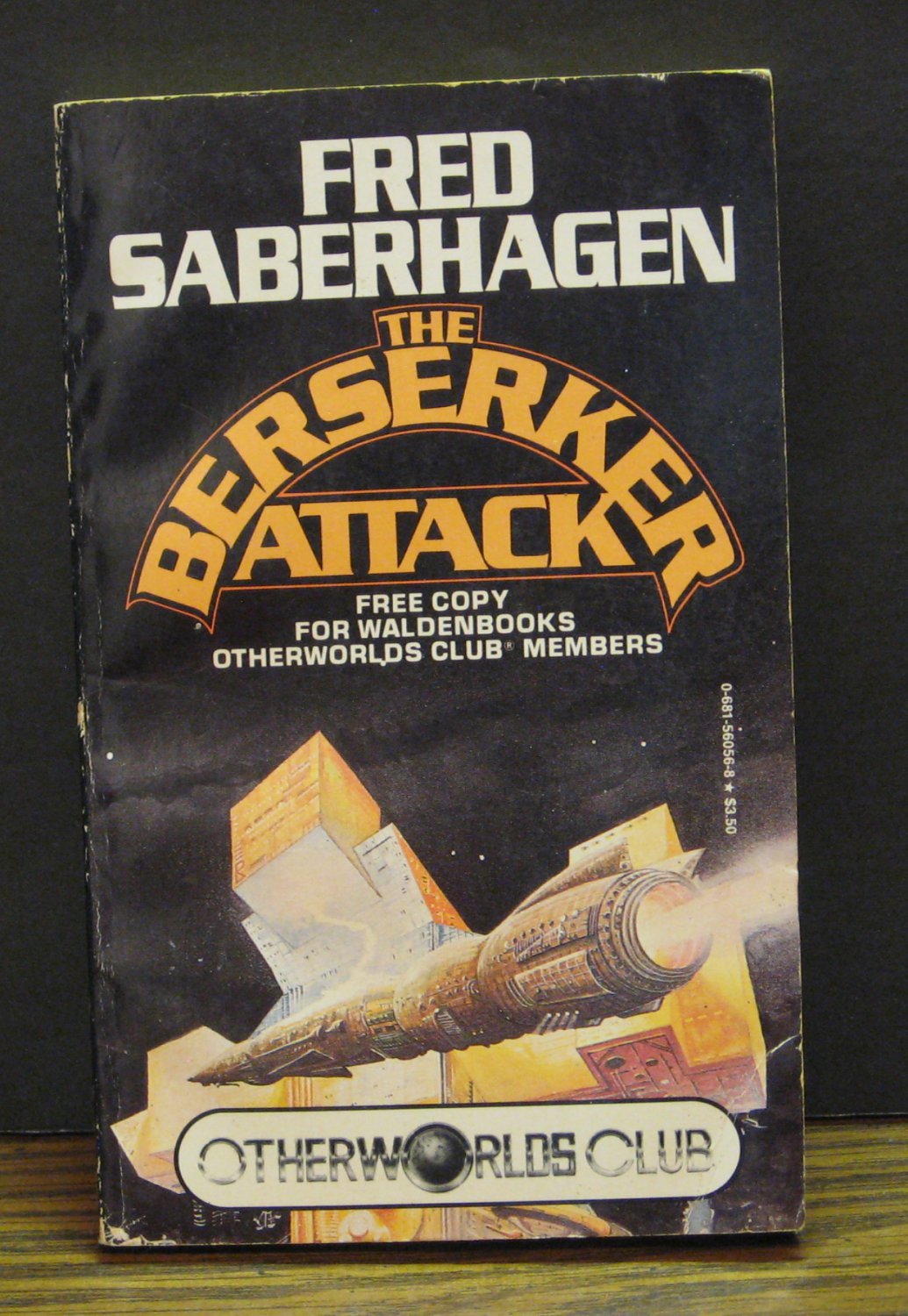 Fred Saberhagen The Berserker Attack Walden Books Otherworlds Club 1987