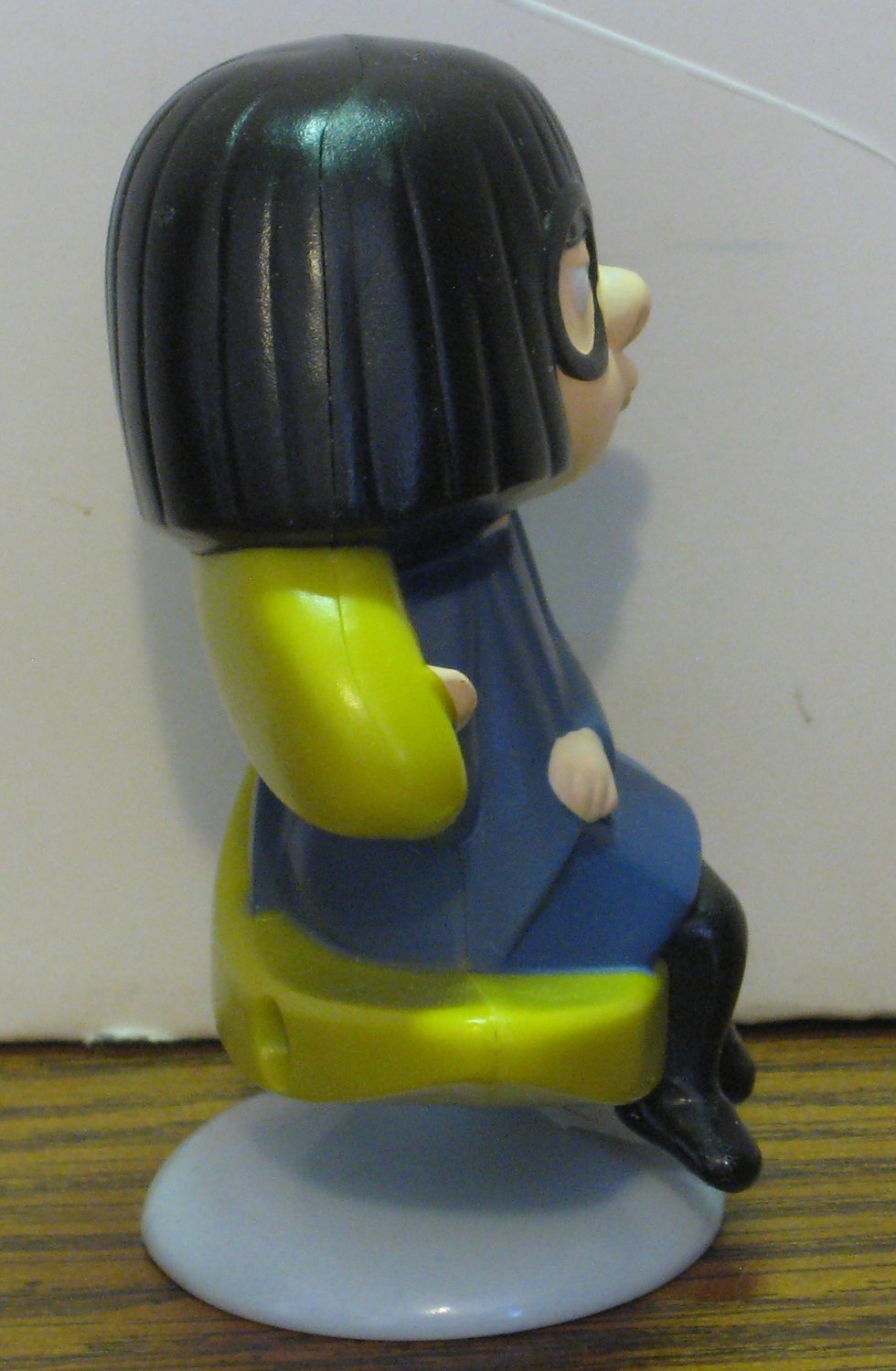 Disney Pixar Incredibles 2 Edna Bobble Toy McDonalds Happy Meal