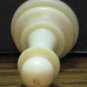 Milton Bradley Plastic Chessmen Replacement White Pawn - 4807 Staunton - 1969 Vintage