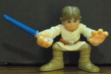 Star Wars Galactic Heroes Luke Skywalker A New Hope Figure - 2" - 2004 Vintage
