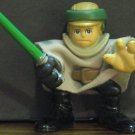 Star Wars Galactic Heroes Luke Skywalker Return of the Jedi Endor Figure - 2" - 2001 Vintage